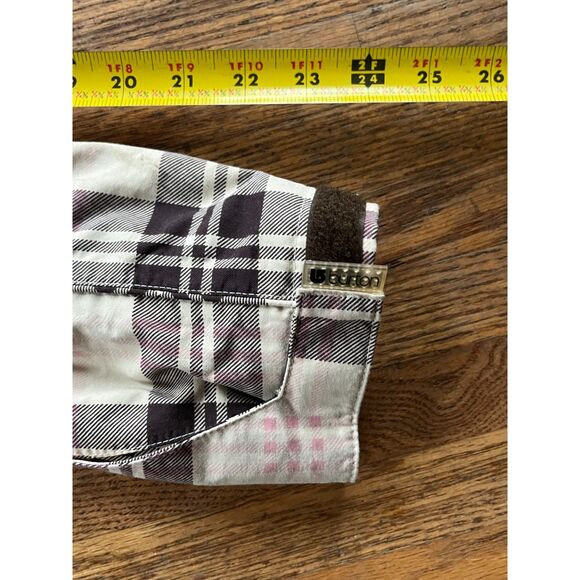 BURTON Brown Plaid Snowboard Ski Winter Waterproof Jacket Coat  Women's Sz Small - Picture 9 of 9